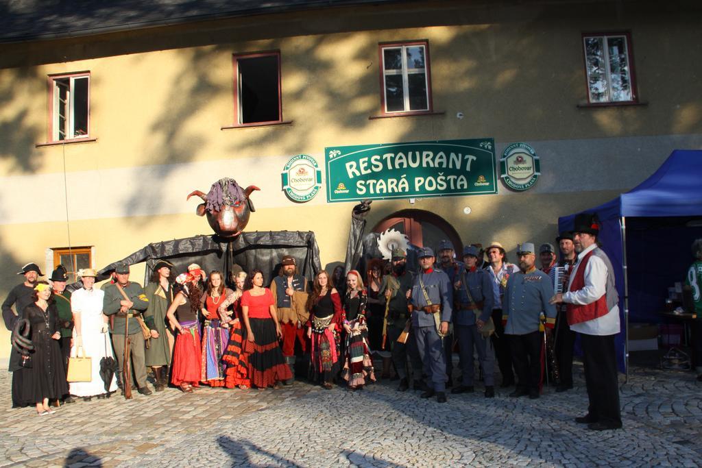 Restaurace a penzion Stará pošta Bečov nad Teplou Exteriér fotografie